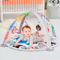 Covoraş pentru joc Skip Hop Vibrant Village () 0+/ Transformer/ White photo 3