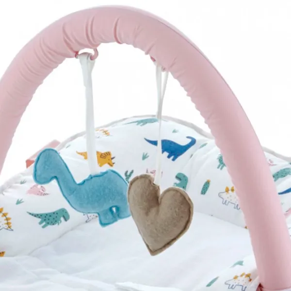 Игровой коврик BabyJem Sit and Play () 0+/ Трансформер/ Розовый photo 2