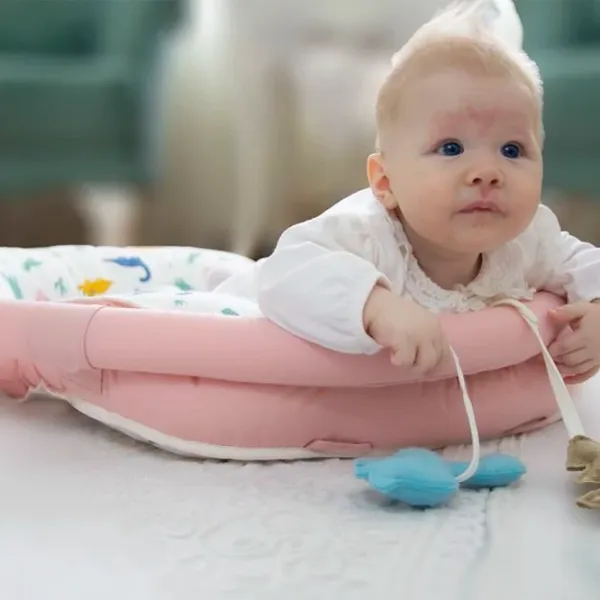 Игровой коврик BabyJem Sit and Play () 0+/ Трансформер/ Розовый photo 4