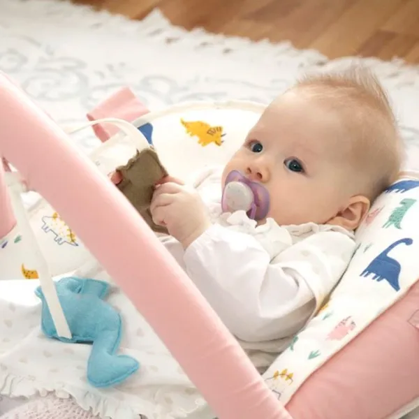 Игровой коврик BabyJem Sit and Play () 0+/ Трансформер/ Розовый photo 5