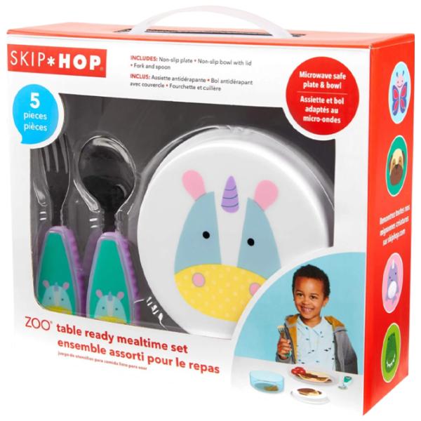 Set Skip Hop Zoo Unicorn Unisex/ 12+ luni/ Multicolor photo 2
