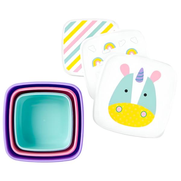Set Skip Hop Zoo Unicorn Pentru fetițe / 3+ / Multicolor photo 2
