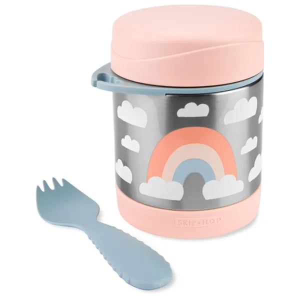 Containere Skip Hop Spark Rainbow pentru fetițe/ 3+/ Pink photo 2