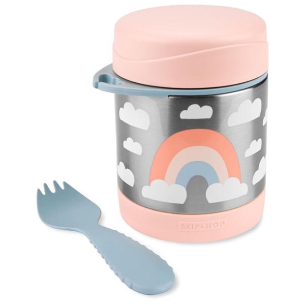 Containere Skip Hop Spark Rainbow pentru fetițe/ 3+/ Pink photo 2