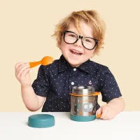 Containere Skip Hop Spark Robot pentru băieți/ 3+/ Blue photo 3