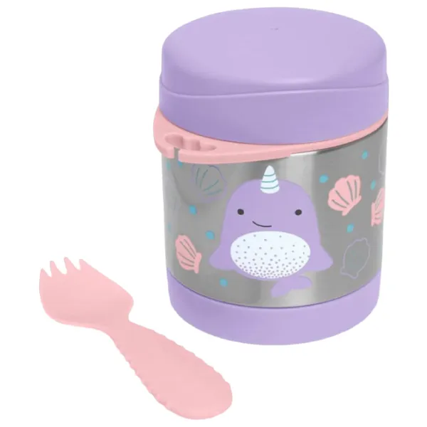 Containere Skip Hop Zoo Whale pentru fetițe/ 3+/ Purple photo 2