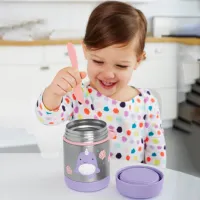 Containere Skip Hop Zoo Whale pentru fetițe/ 3+/ Purple photo 3