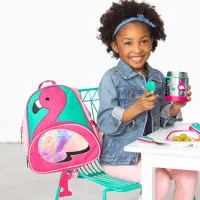 Containere Skip Hop Flamingo pentru băieți/ 3+/ Pink photo 3