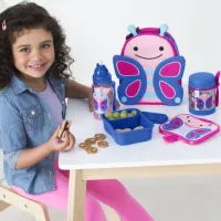 Containere Skip Hop Zoo Butterfly pentru băieți/ 3+/ Blue photo 3