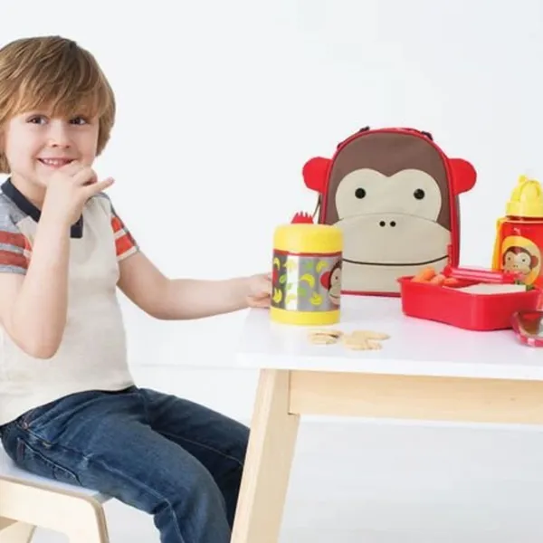 Контейнеры Skip Hop Zoo Monkey Унисекс/ 3+/ Желтый photo 3