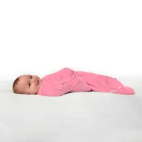 Конверт для пеленания SwaddleMe Summer Infant 01053946 Унисекс / 0+ / Розовый photo 3
