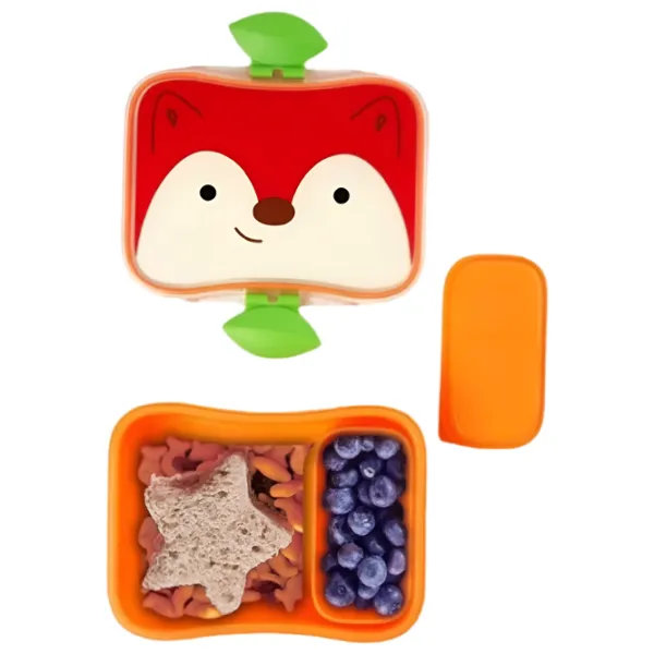 Контейнеры Skip Hop Zoo Fox Унисекс/ 3+/ Оранжевый photo 3