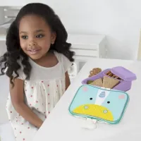 Containere Skip Hop Zoo Unicorn pentru fetițe/ 3+/ Purple photo 4