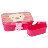 Containere Skip Hop Zoo Lama pentru fetițe/ 3+/ Pink photo 2