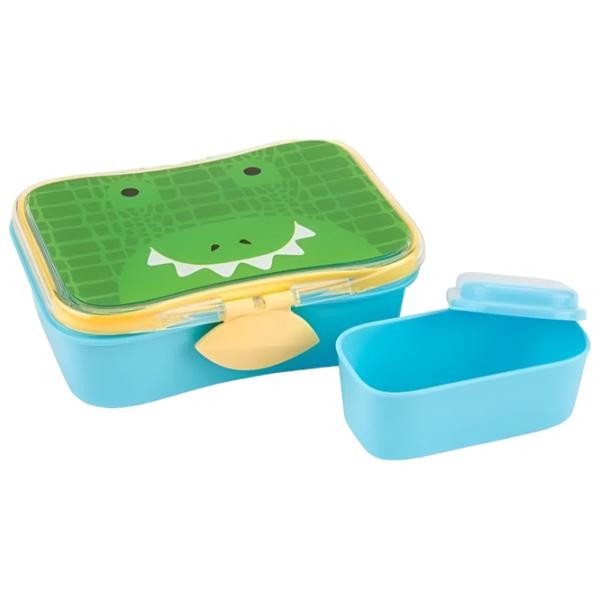 Контейнеры Skip Hop Zoo Crocodile Унисекс/ 3+/ Синий photo 2