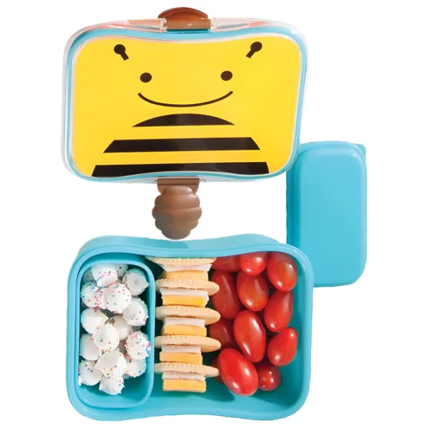 Контейнеры Skip Hop Zoo Bee Унисекс/ 3+/ Синий photo 3