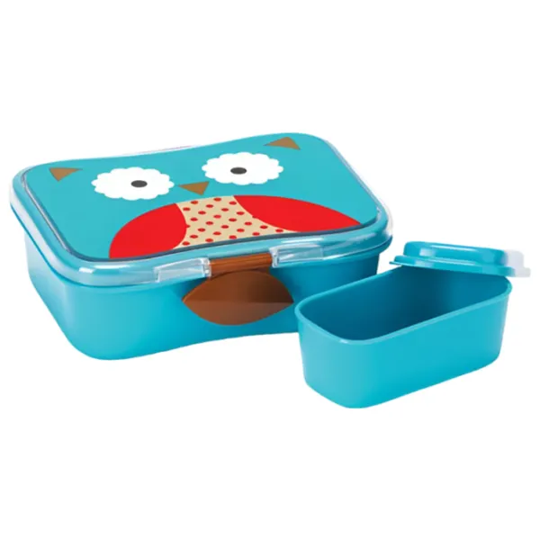 Containere Skip Hop Zoo Owl pentru fetițe/ 3+/ Blue photo 2