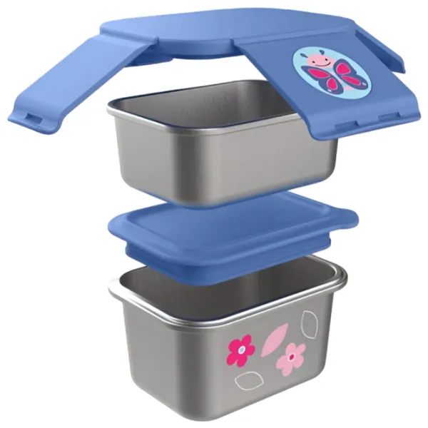 Containere Skip Hop Zoo Butterfly Unisex / 3+ / Silver photo 2