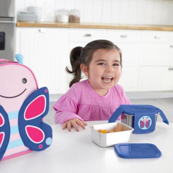 Containere Skip Hop Zoo Butterfly Unisex / 3+ / Silver photo 3
