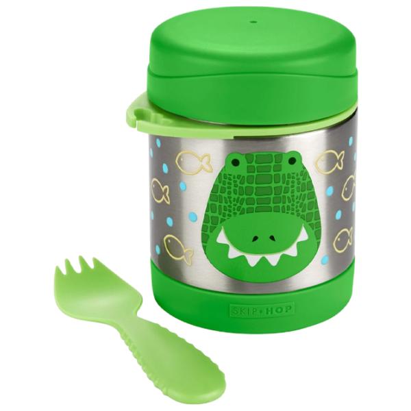 Containere Skip Hop Zoo Crocodile pentru fetițe/ 3+/ Green photo 2