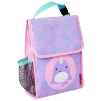 Pungă pentru prânz Skip Hop Zoo Whale Unisex/ 3+/ Purple photo 2