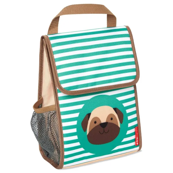 Pungă pentru prânz Skip Hop Zoo Dog Pug Unisex/ 3+/ Green photo 2