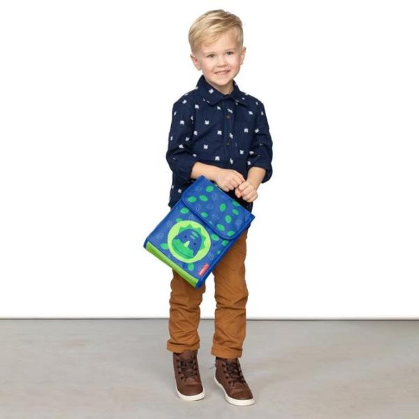 Pungă pentru prânz Skip Hop Zoo Dino Unisex/ 3+/ Blue photo 3