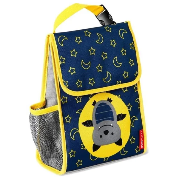 Pungă pentru prânz Skip Hop Zoo Bat pentru băieți/ 3+/ Blue photo 2
