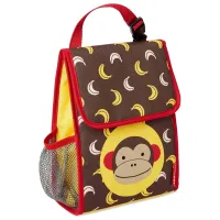 Pungă pentru prânz Skip Hop Zoo Monkey Unisex/ 3+/ Brown photo 2