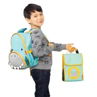 Pungă pentru prânz Skip Hop Zoo Shark Unisex/ 3+/ Blue photo 3