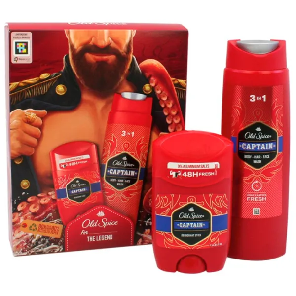 Gel de duș Old Spice Captain Pentru el photo 2