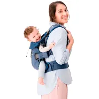 Marsupiu pentru copii BabyBjorn One Denim () 15 kg/ Blue photo 2