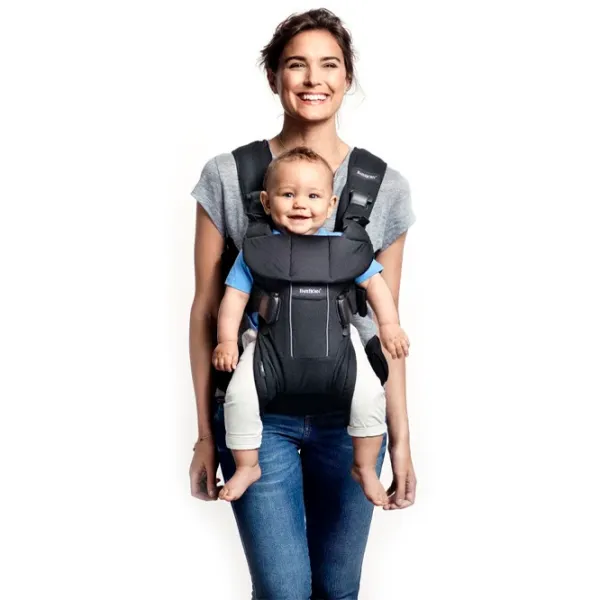 Переноска для детей BabyBjorn One Denim () 15 кг/ Серый photo 4 Переноска для детей BabyBjorn One Denim () 15 кг/ Серый photo 4