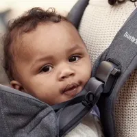 Marsupiu pentru copii BabyBjorn One Denim () 15 kg/ Gray photo 6