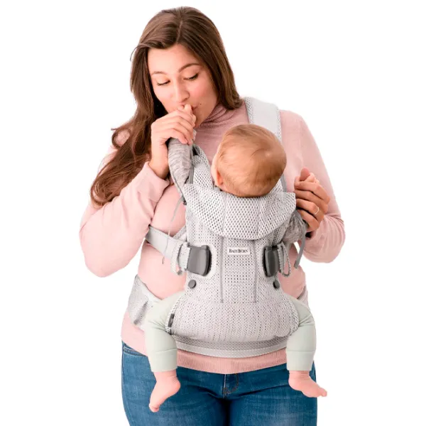 Переноска для детей BabyBjorn One Air () 15 кг/ Серебристый photo 3 Переноска для детей BabyBjorn One Air () 15 кг/ Серебристый photo 3