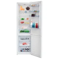 Frigider Beko RCSA406K30W cu congelator jos 386 l / 202.5 cm / White photo 3