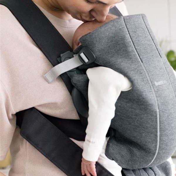Переноска для детей BabyBjorn Mini Jersey () 11 кг/ Серый photo 5