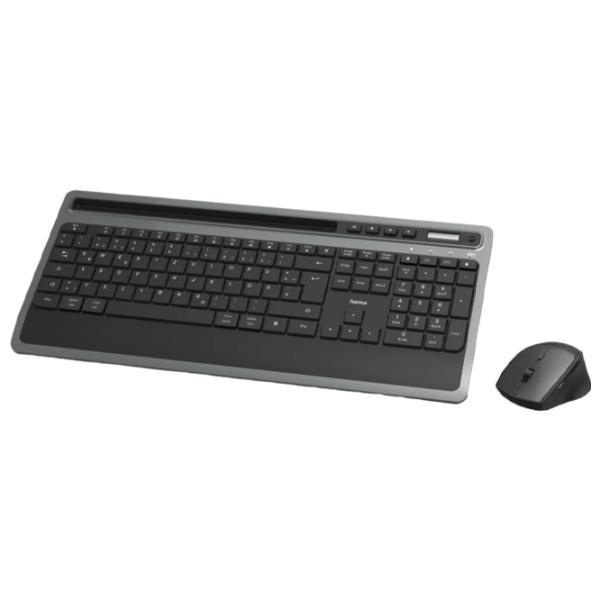 Tastatura & Mouse Hama KMW-600 Plus Fără fir/ Black photo 2