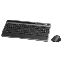 Tastatura & Mouse Hama KMW-600 Plus Fără fir/ Black photo 2