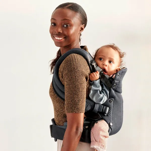 Переноска для детей BabyBjorn Harmony 3D () 15 кг/ Antracite photo 2