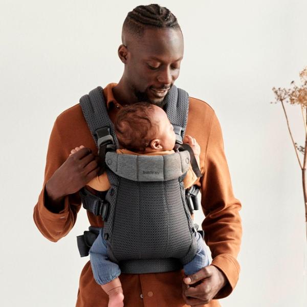 Переноска для детей BabyBjorn Harmony 3D () 15 кг/ Antracite photo 3