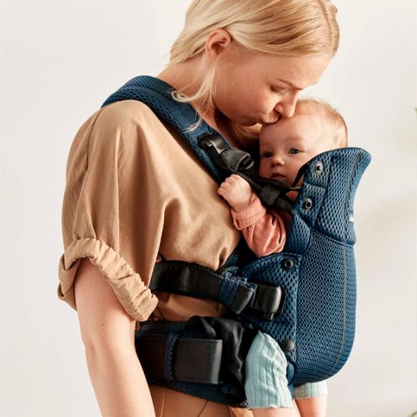 Переноска для детей BabyBjorn Harmony 3D () 15 кг/ Синий photo 4