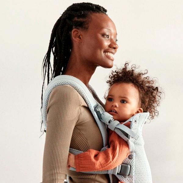 Переноска для детей BabyBjorn Harmony 3D () 15 кг/ Серебристый photo 5