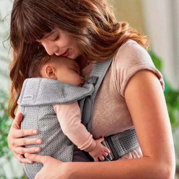 Переноска для детей BabyBjorn Mini 3D () 11 кг/ Серый photo 2