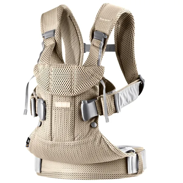Marsupiu pentru copii BabyBjorn Mini () 11 kg/ Beige photo 2