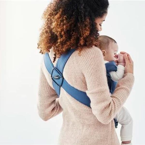 Переноска для детей BabyBjorn Mini () 11 кг/ Синий photo 3