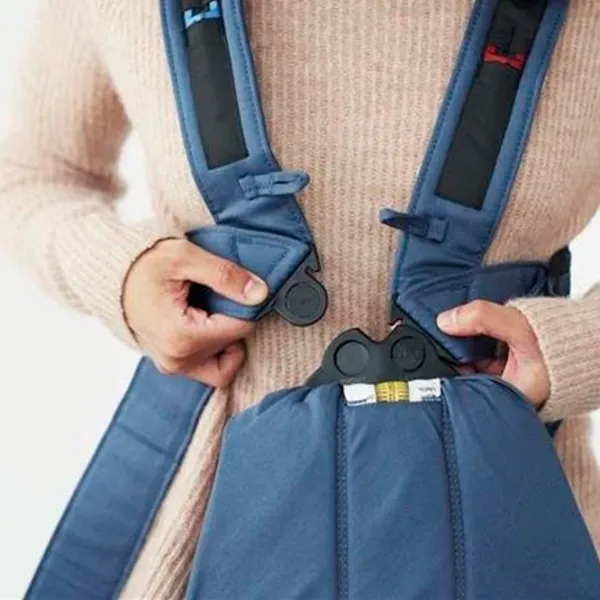 Переноска для детей BabyBjorn Mini () 11 кг/ Синий photo 4