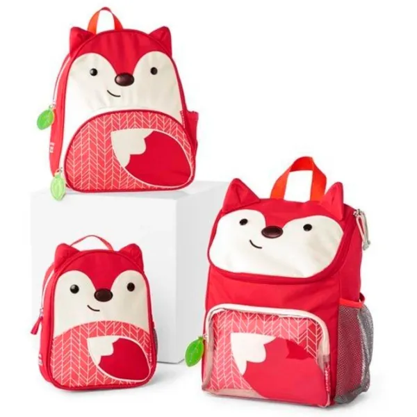 Ghiozdan pentru copii Skip Hop Zoo Red Red photo 4