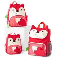 Ghiozdan pentru copii Skip Hop Zoo Red Red photo 4