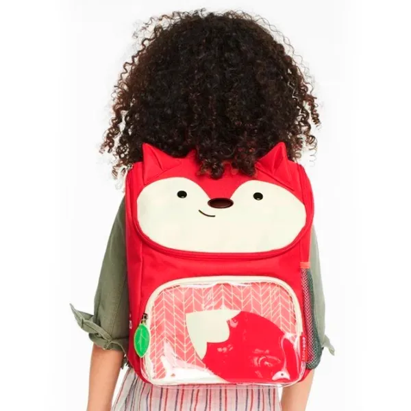 Ghiozdan pentru copii Skip Hop Zoo Red Red photo 5